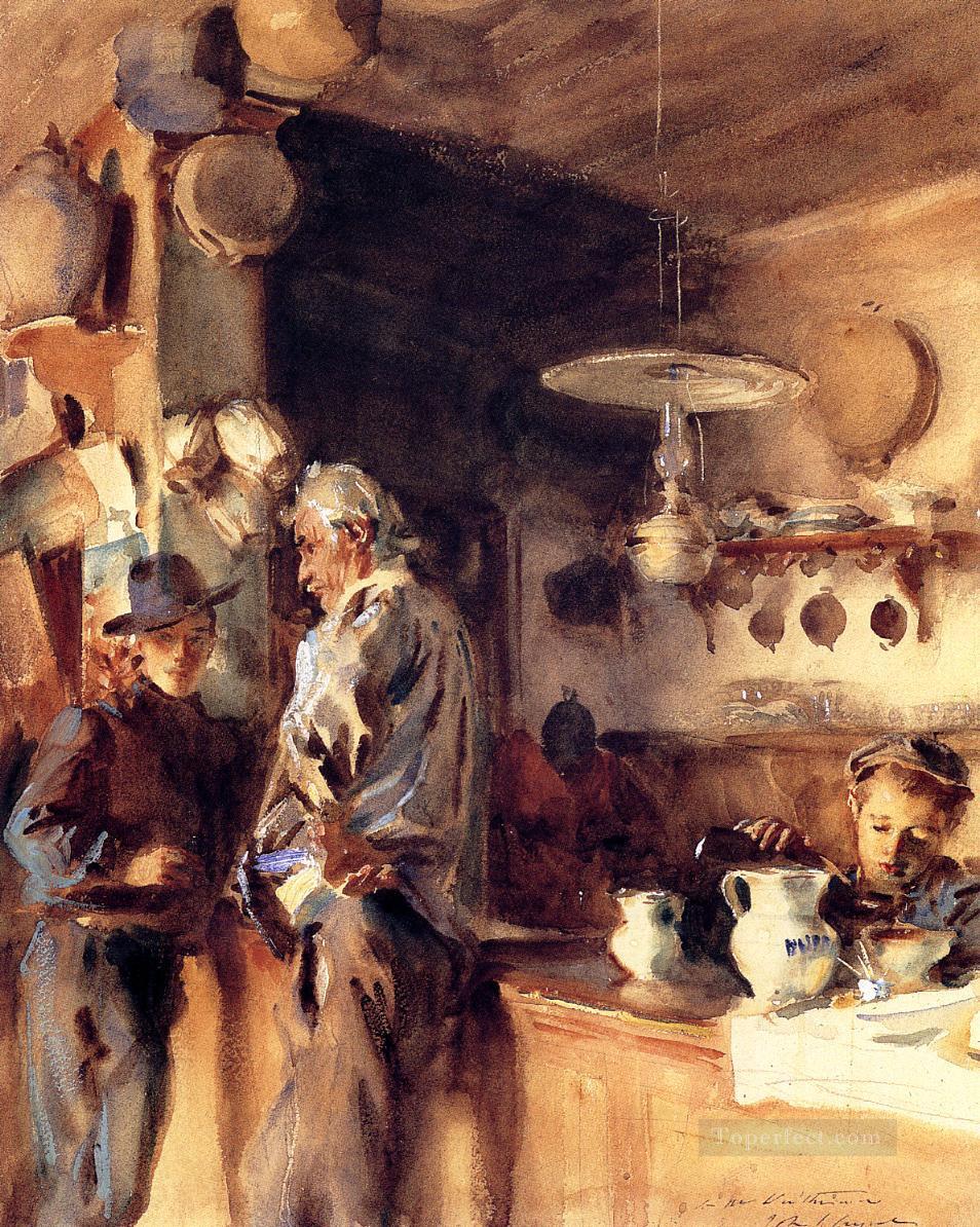 A Spanish Interior John Singer Sargent Oil Paintings